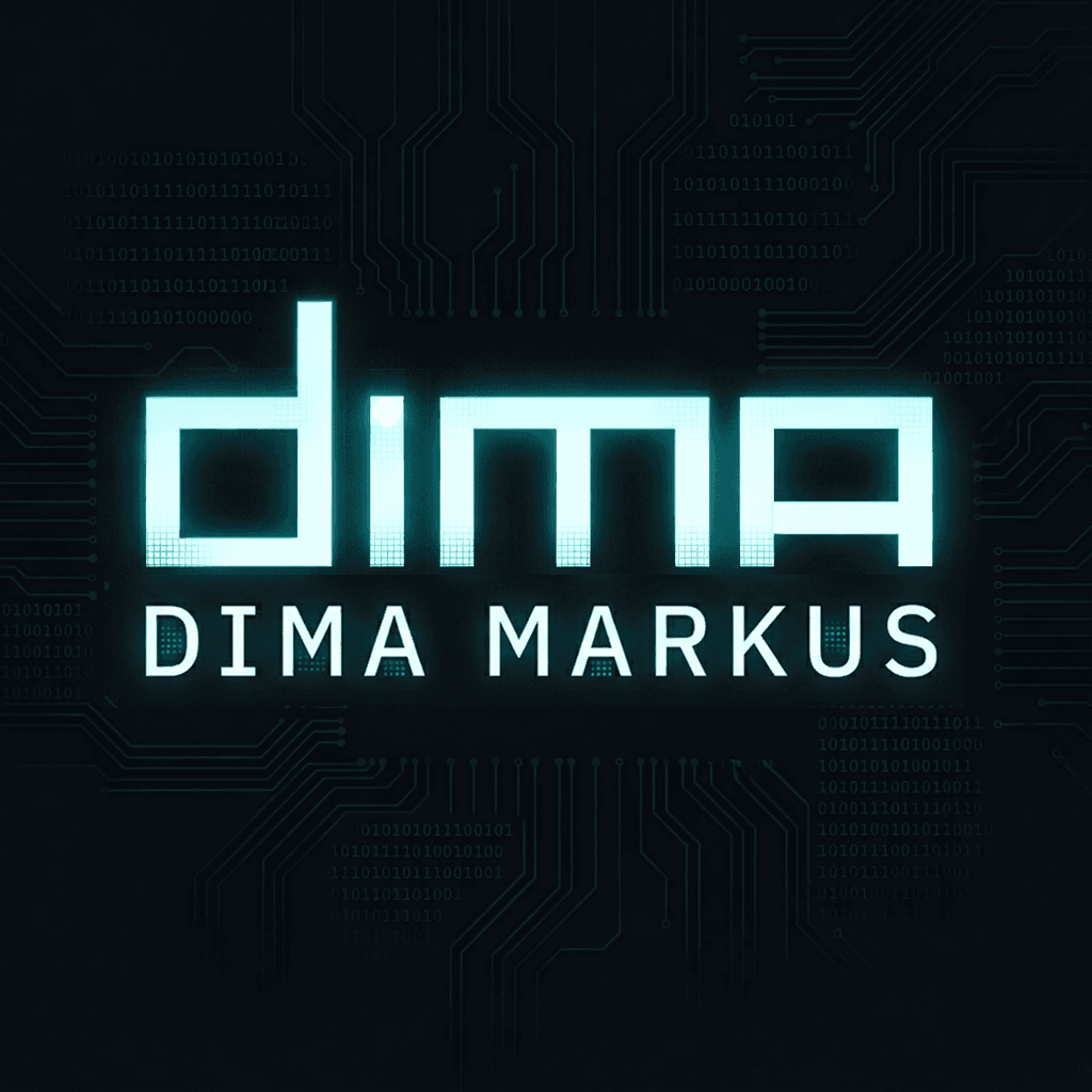 Dima Markus design and development logo